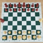 Fold up Chess Set with Staunton Pieces